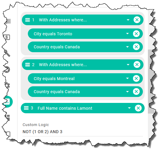 Advanced filter expression example