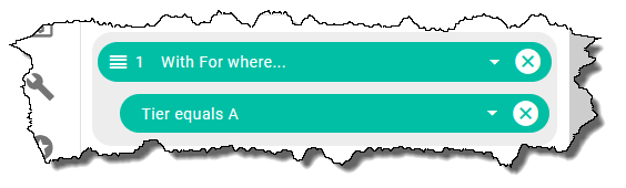 WITH filter example