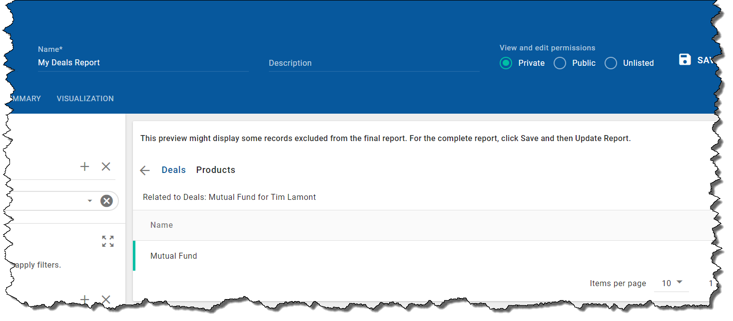 Products example