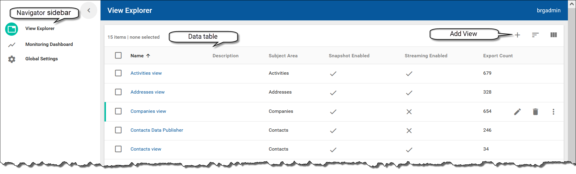 Data Bridge main application window